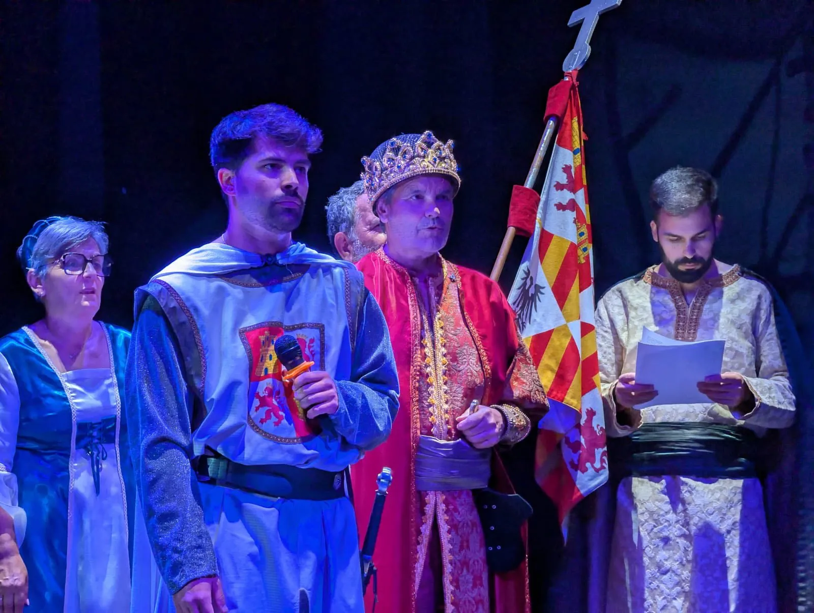 Representación en el Palacio de los Condes de Gabia (Granada)