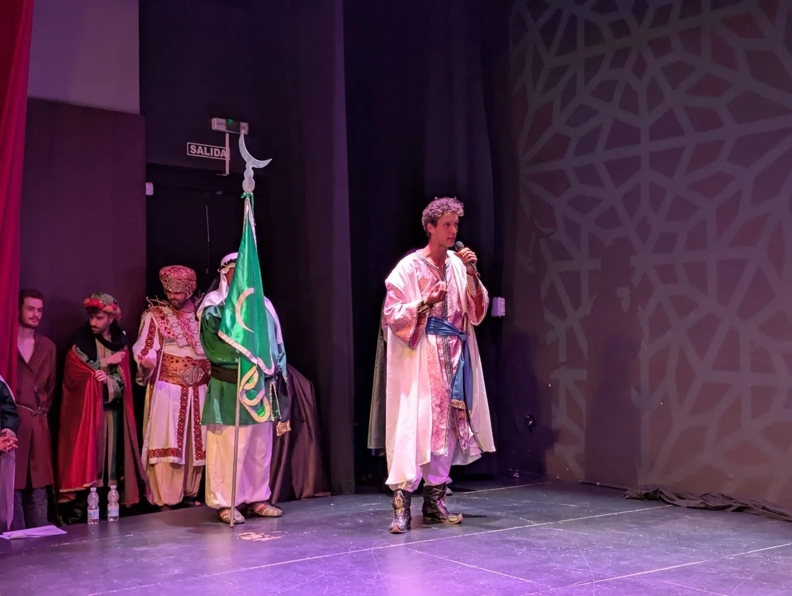 Representación en el Palacio de los Condes de Gabia (Granada)