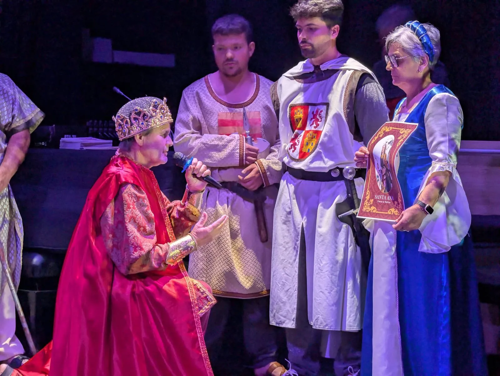 Representación en el Palacio de los Condes de Gabia (Granada)