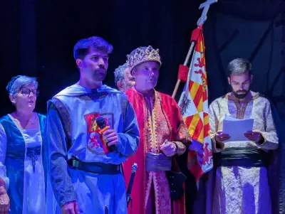 Representación en el Palacio de los Condes de Gabia (Granada)