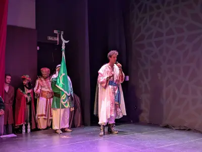 Representación en el Palacio de los Condes de Gabia (Granada)