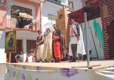 Juan Rodríguez Hidalgo, Paco Bacas Romero, Miguel Pulido y Francisco Puentedura Prados